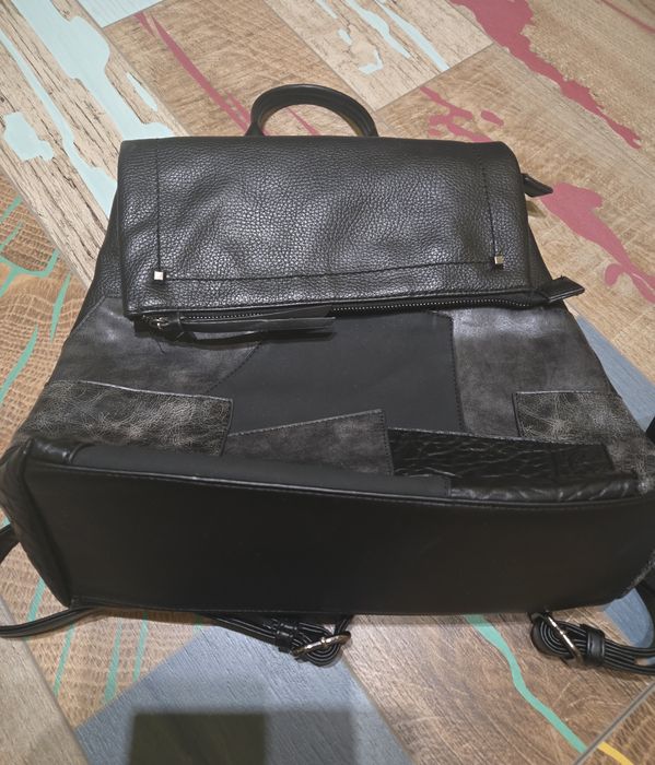 Дамска раница черна