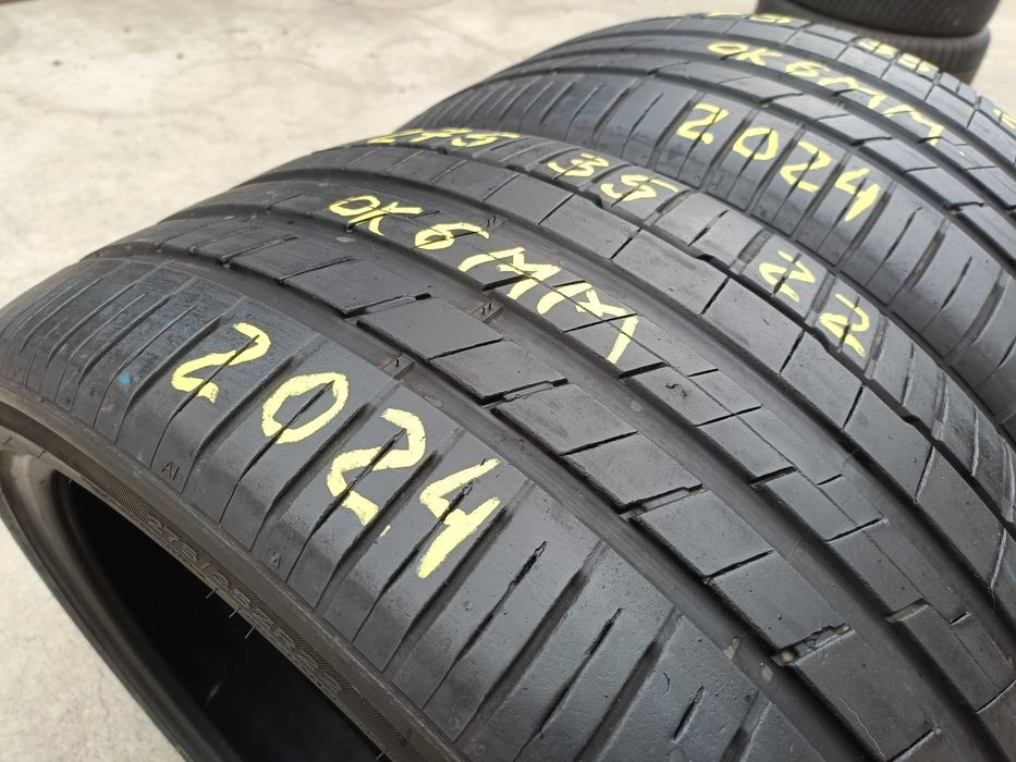 Doua anvelope vara 275 35 22 hankook ventus S1 profil de 6 mm dot 2024