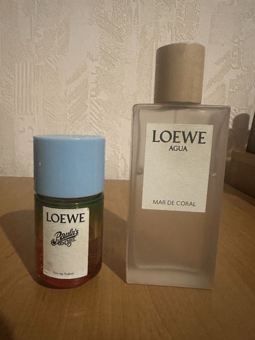 Loewe Agua Mar De Coral и Paula Ibiza
