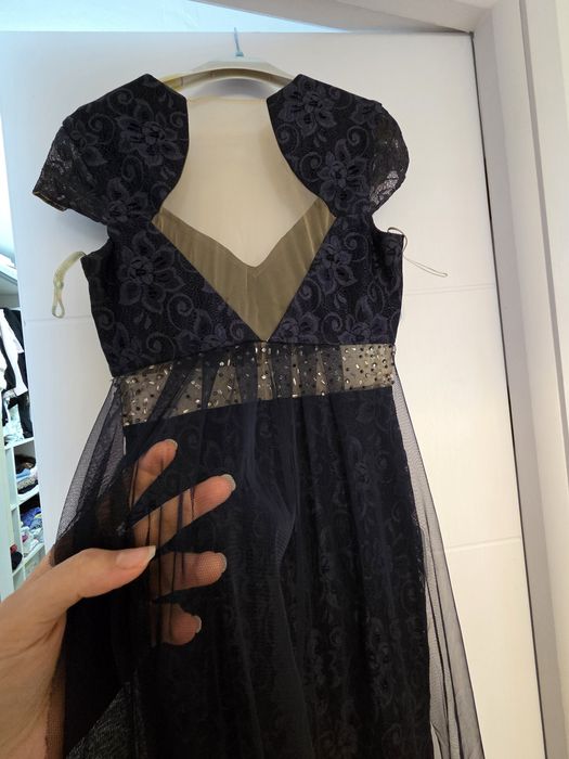 Rochie lunga dantela