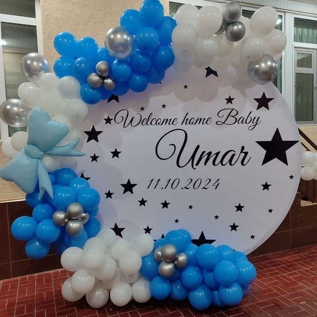 Оформление шарами