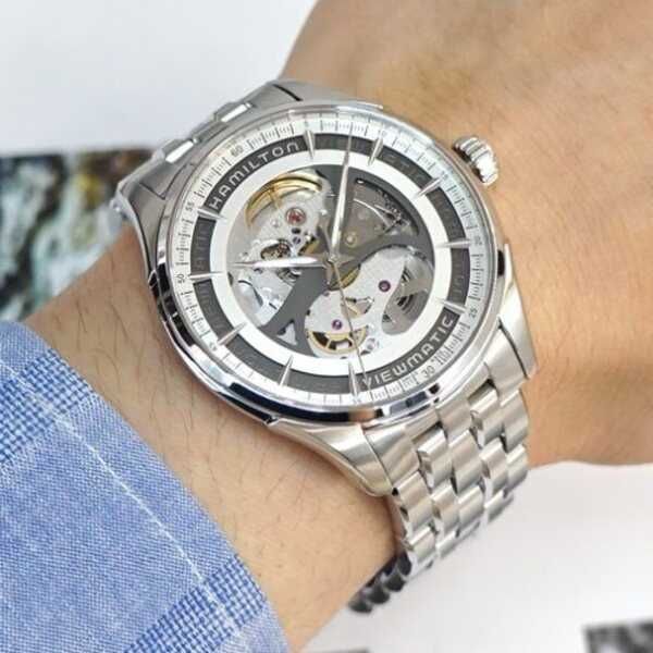 Швейцарские Часы Hamilton Jazzmaster Viewmatic Skeleton Gent Auto