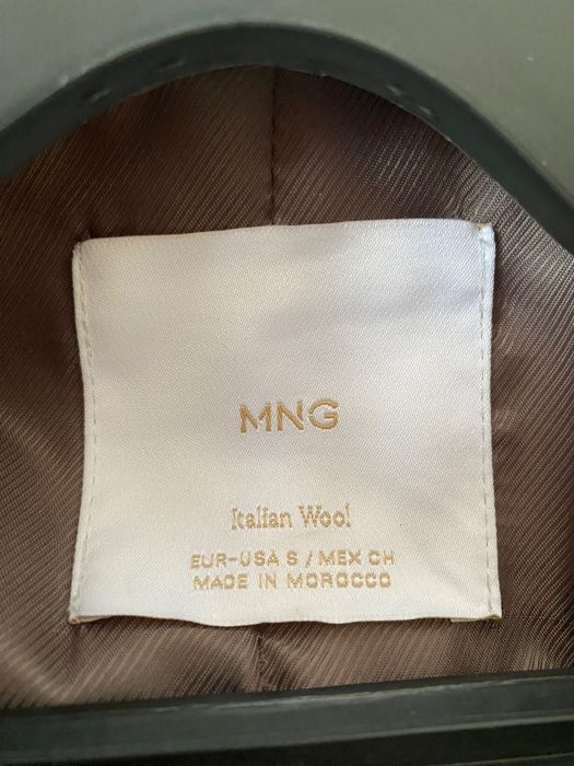 Палто MANGO Italian Wool