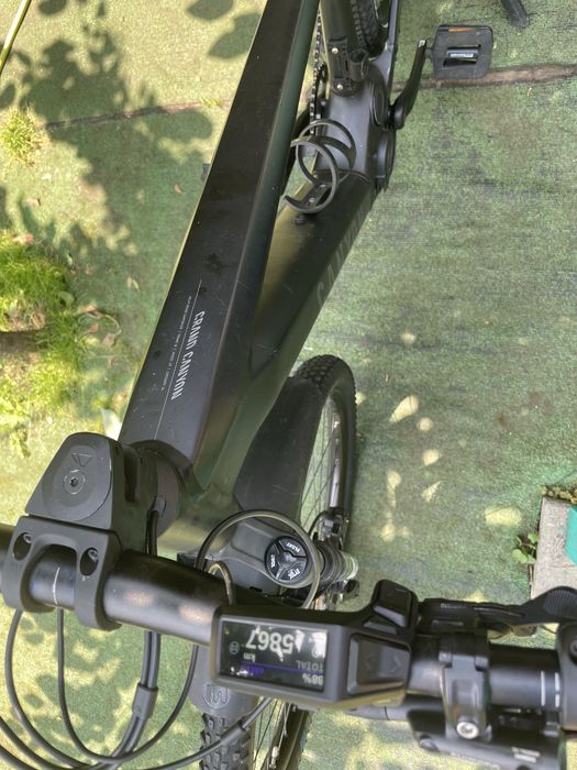 Mtb/bicicleta electrica CANYON cu Bosch CX4 Smart 750wh si XT 1x12viteze