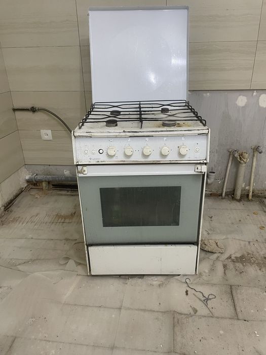 Газовая плита гефест в рабочем состоянее