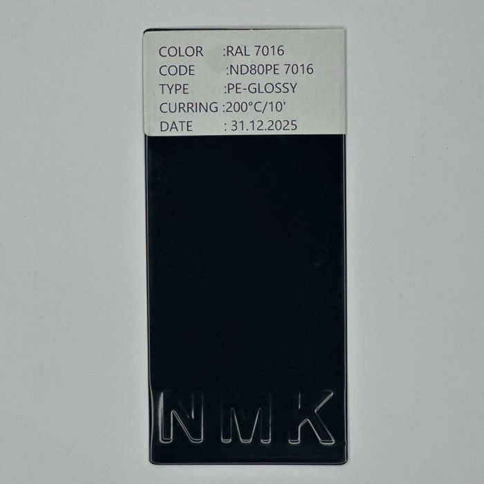 Порошковая глянцевая полиэстеровая краска (RAL 7016)