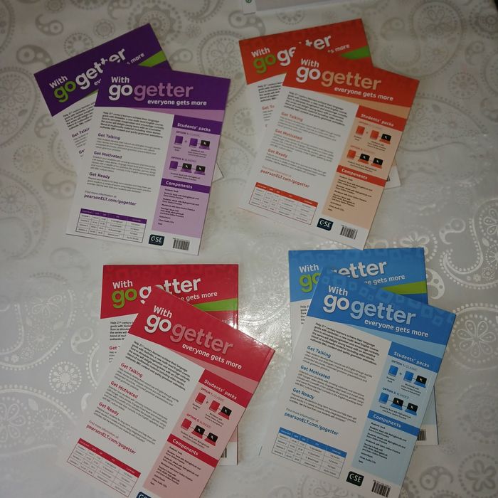 Go getter 1 2 3 4 оригинал students' + work book + disk