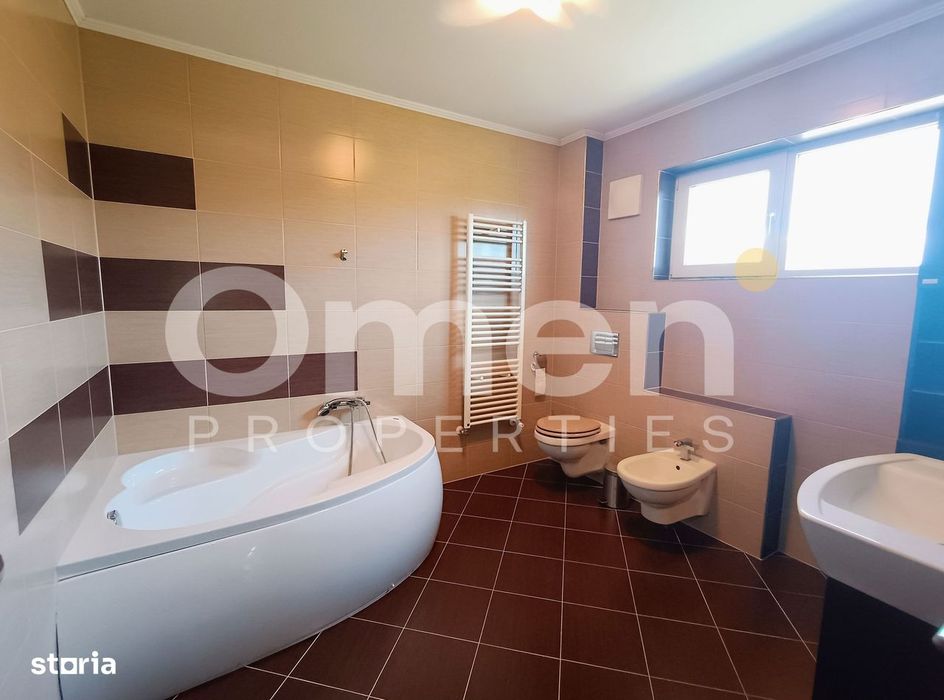 Casă de închiriat | 150 mp utili | Garaj | Complet mobilată și utilată