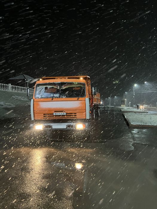 Камаз с прицепом