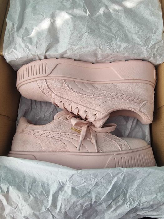 Puma естествена кожа(велур)