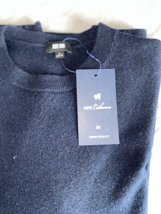 Pulover 100% Cashmere natural – calitate premium – albastru