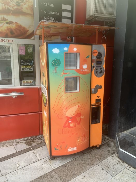 Zumex вендинг машина за фреш