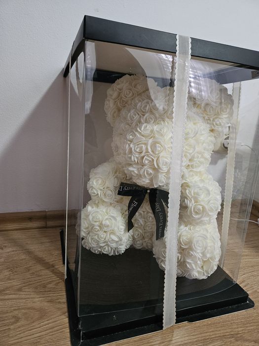 Ursulet alb 40 cm