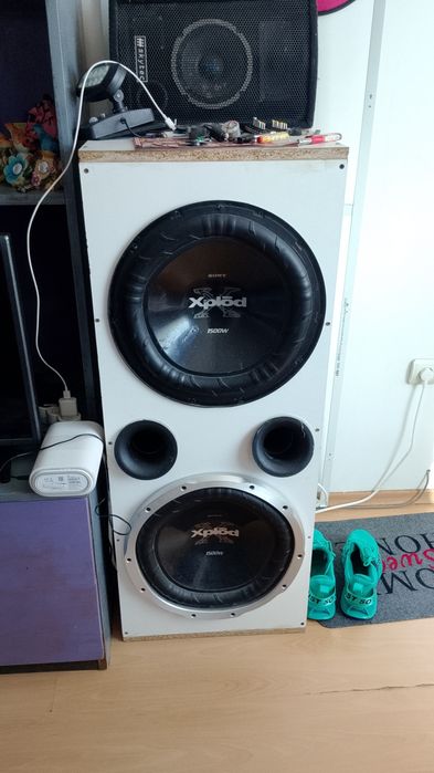 Бас каси  с 15" говорители