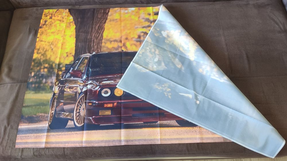 Текстилен банер BMW E-30