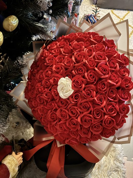 Buchete trandafiri din sapun