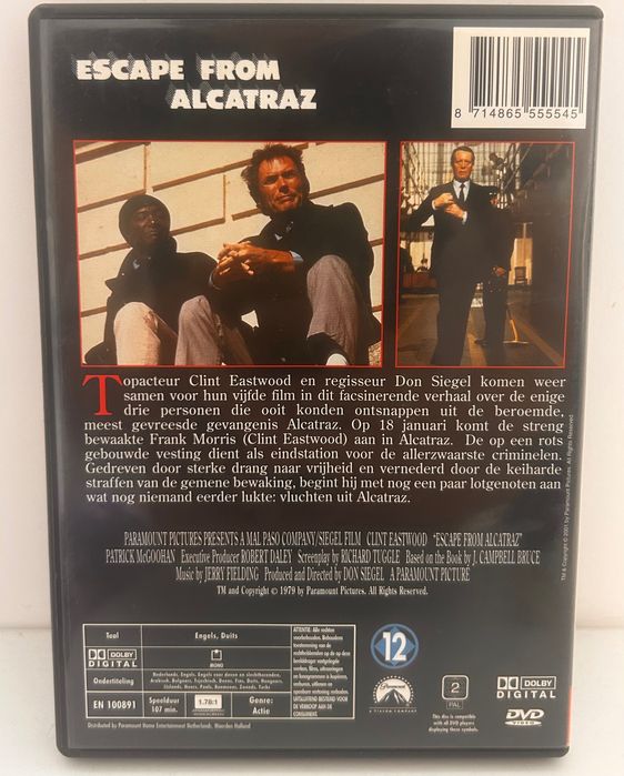 ДВД филм - Escape from Alcatraz с БГ СУБ