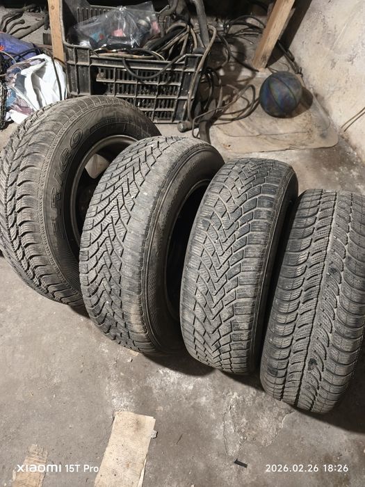 Джанти 5х100 15 цола  с гуми за VW seat Skoda   Audi