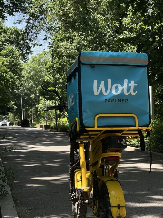Термосумка wolt для доставки