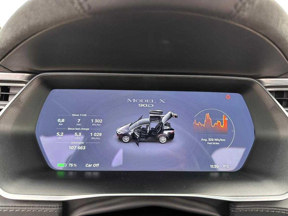 Tesla Model X, 90D European (under the Tesla warranty)