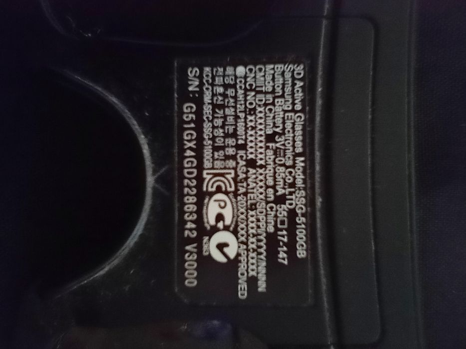 3d очки самсунг пара
