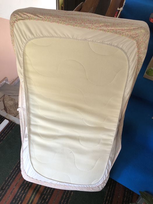 Детско легло 125/67 с матраци и калъвка