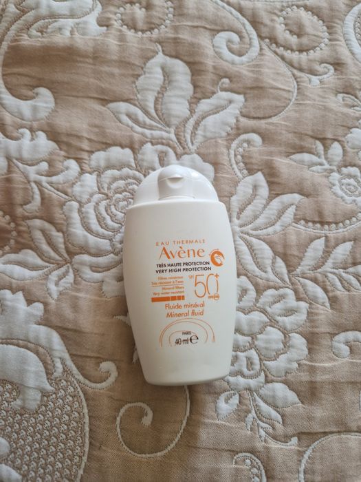 Слънцезащитен минерален флуид за лице за чувствителна и нетолерантна кожа  SPF50+ 40 ml