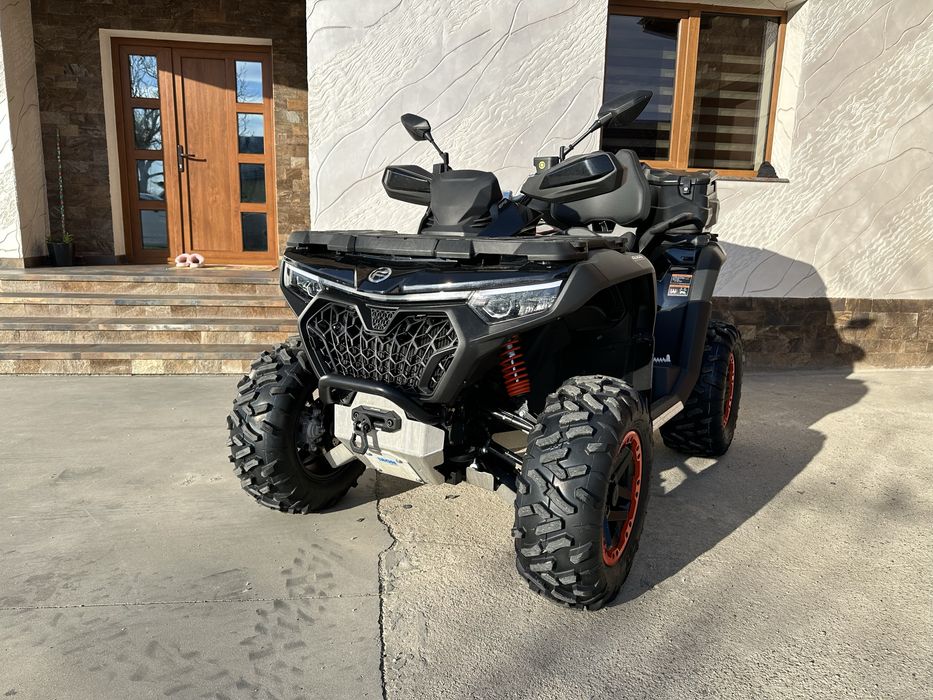 ATV CF MOTO X10 Premium 2026 (nou 200km, distantiere, scut Iron Baltic, ladă etc.)