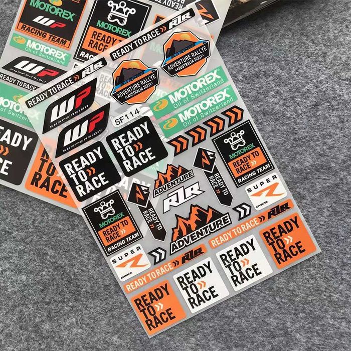 KTM RTR стикери за ендуро или крос комплект Размери в снимките WP