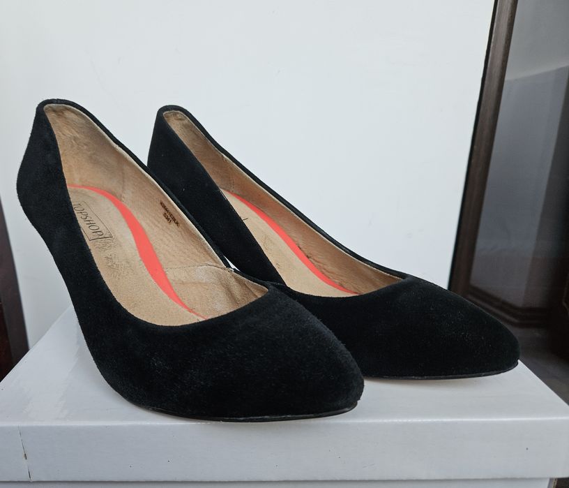 Pantofi piele întoarsă