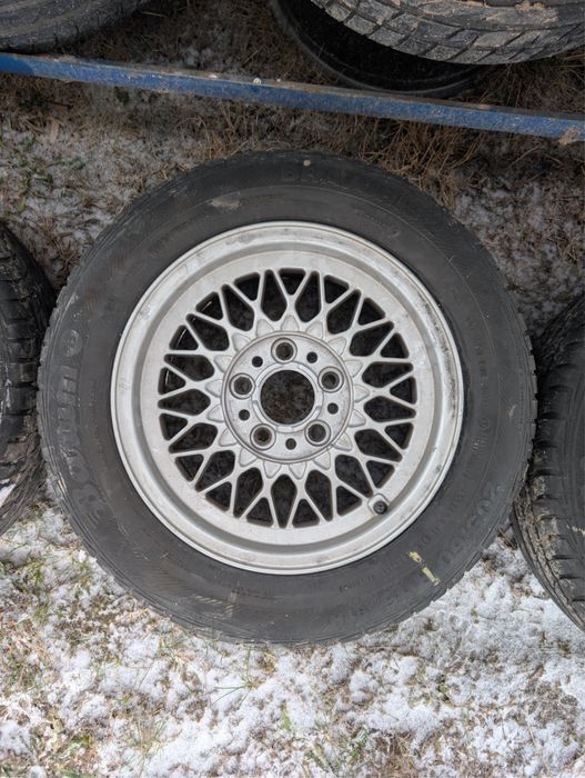 Jante bmw style 5 bbs oem r15 et20 anvelope vara