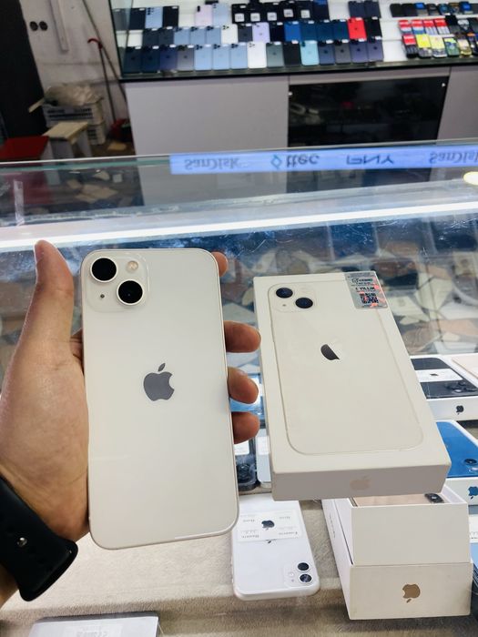 iPhone 13  128 gb silver ideal 100%