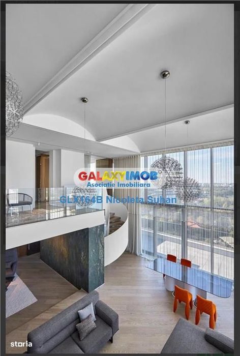 PenthouseTip Duplex 436 mp-5 camere LUX  Floreasca-Barbu Vacarescu Ved