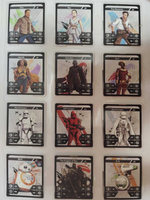 Album Star Wars Complet + 1 cartonaș Vader holografic