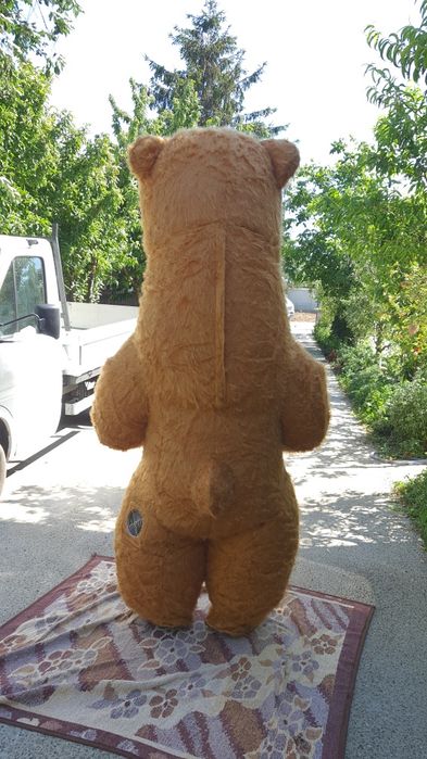 Urs gonflabil maro mascota gonflabila