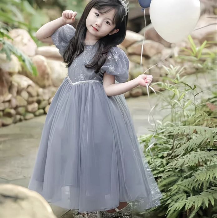 Платье новогоднее снежинка/эльза/снегурочка