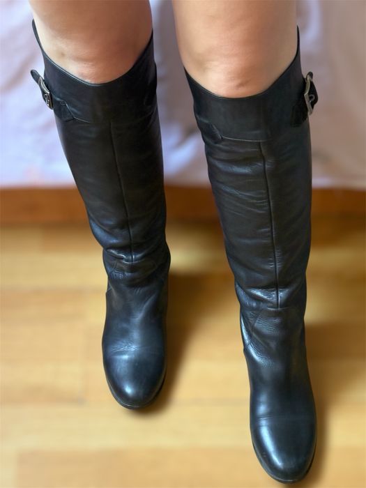 Cizme din piele naturală