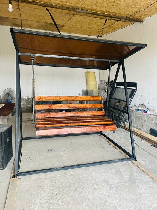 Качели садовые с регулировкой