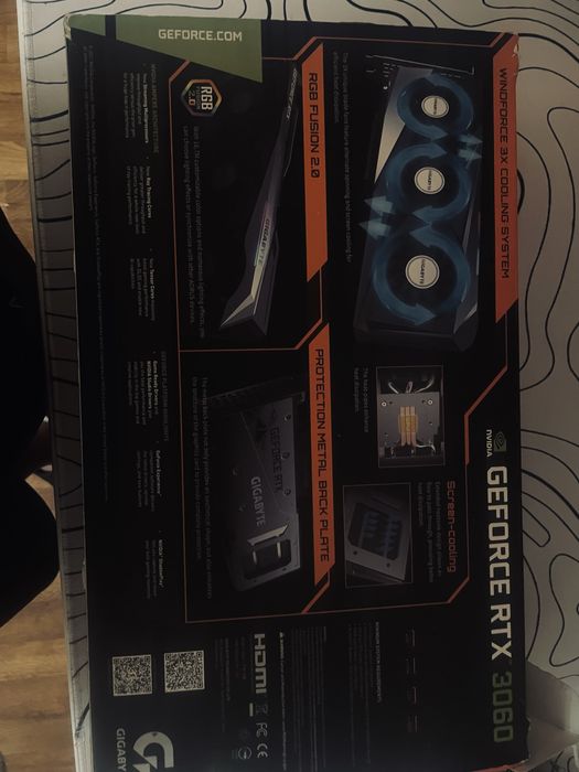 Продаю RTX 3060 gigabyte gameoc 12gb
