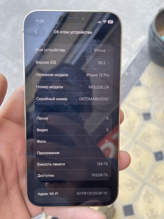 iphone 12 pro naxtga beriladi aybi yuq tinniq telefon