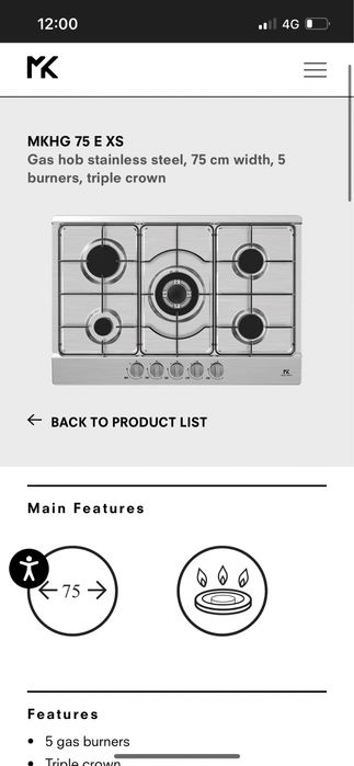 Plita Master Kitchen