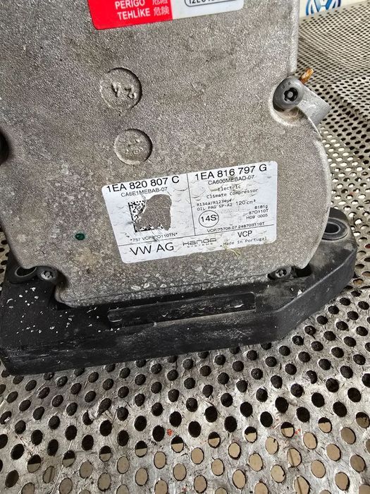 Compresor Clima AC Audi Q4 E-Tron 2021-2025 Cod 1EA820807C