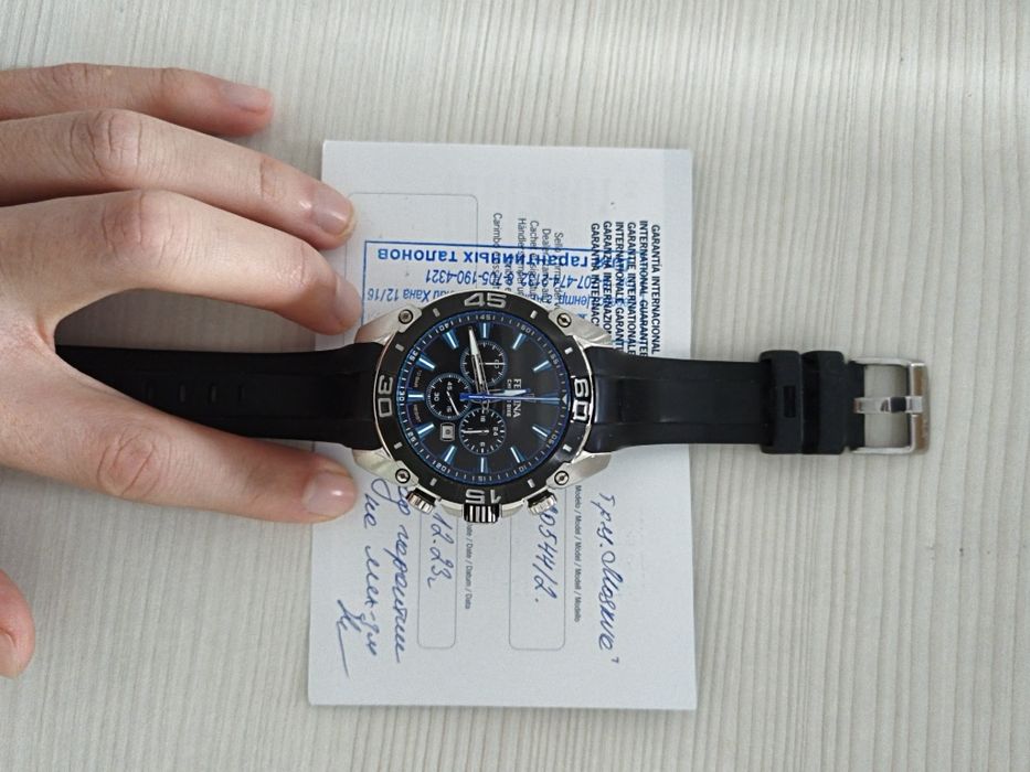 Часы FESTINA F20544, хронограф, мужские часы