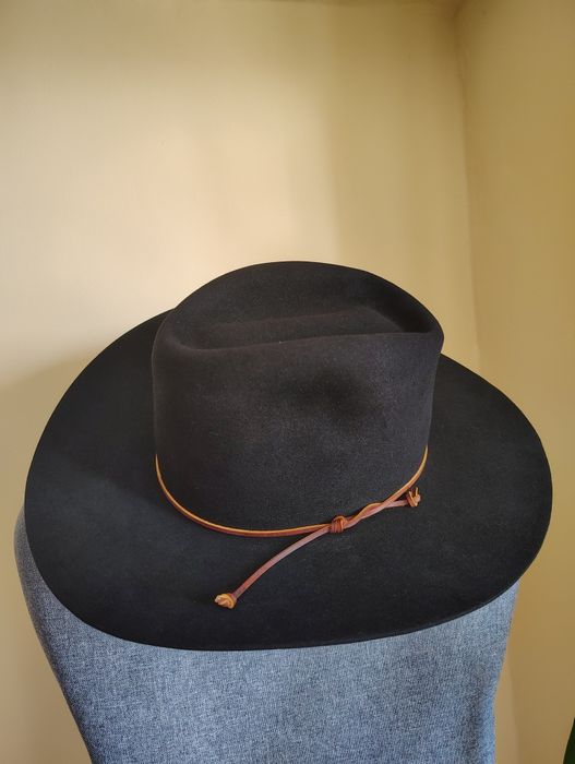 Pălărie Stetson cowboy western pinch front castor superbă