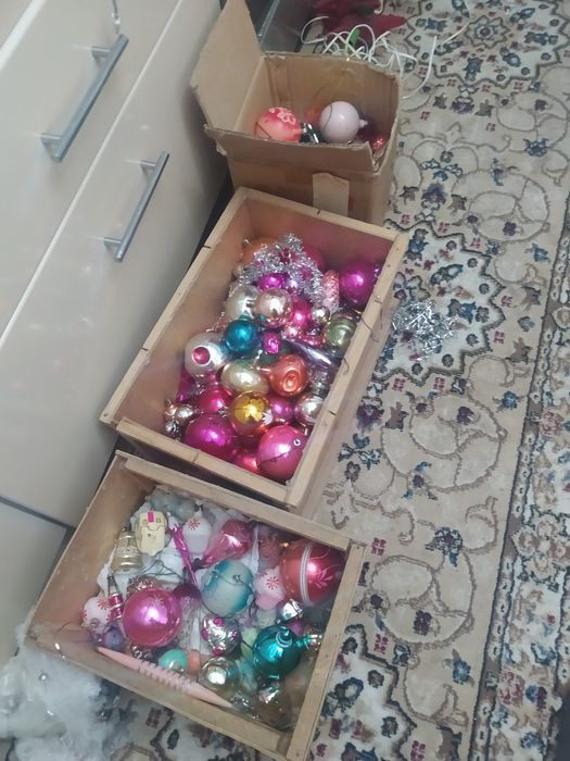 Игрушки елочные СССР