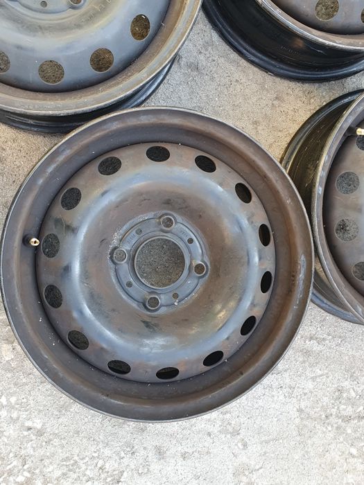 4бр стоманени джанти за Форд ка/ 2010г/ 5.5ж Х14/ ет 24/4Х 108/