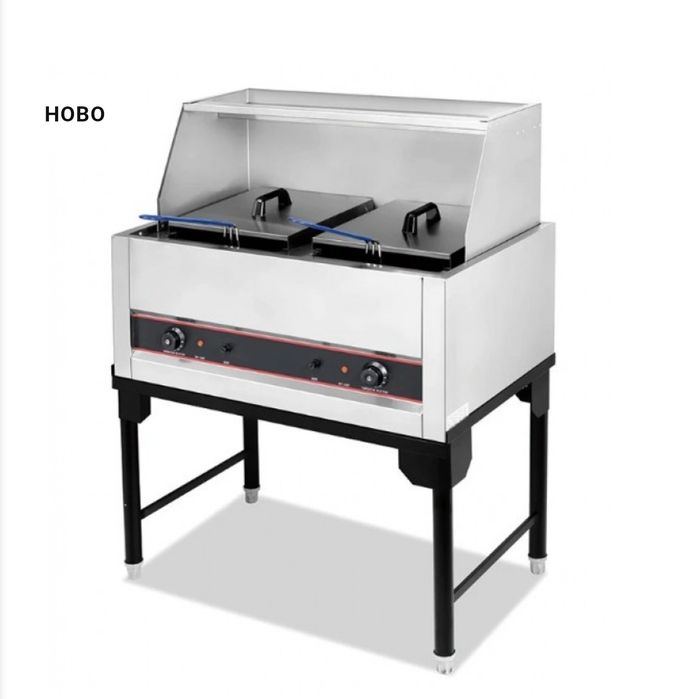 Фритюрник Професионалнен 2×21 литра електрически Чисто нов