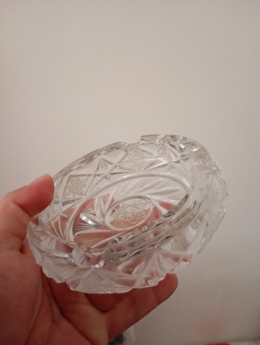 Пепелник от чешки кристал