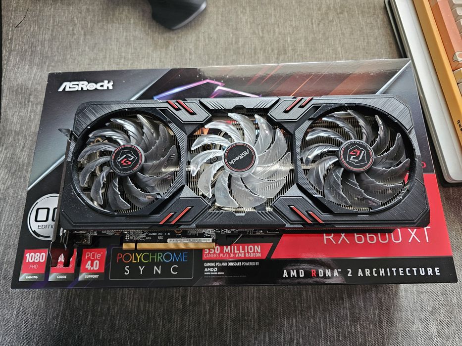 Asrock AMD Radeon RX 6600XT Phantom Gaming OC