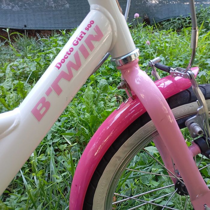Детски велосипед BTWIN 500 doctogirl 16 инча, за деца от 4 до 6 години